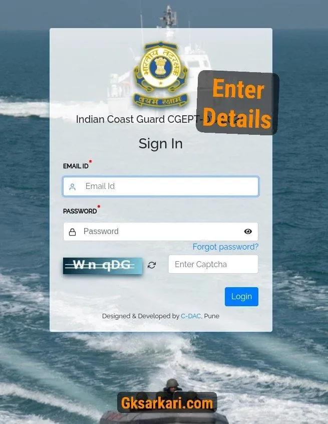 login to download the admit card for the CGEPT 01 2024